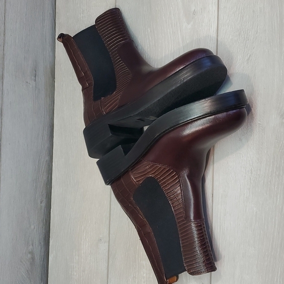 NEW Jeffrey Campbell Edmond High Top Western Womens Leather Booties shoes - Picture 11 of 16